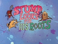 Stump Looks For His Roots